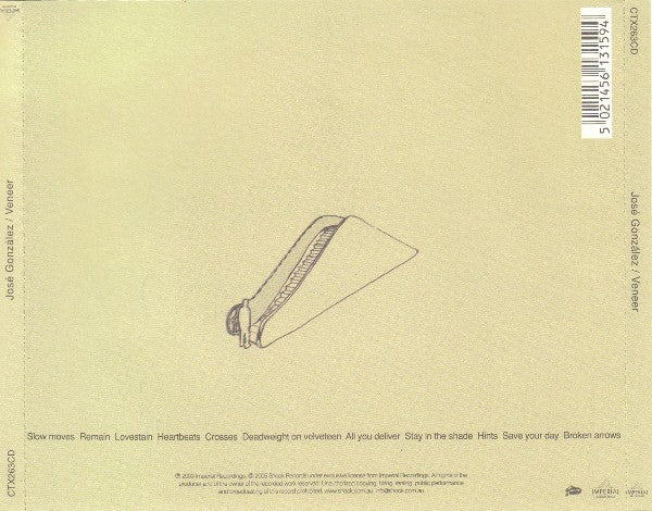 José González : Veneer (CD, Album)