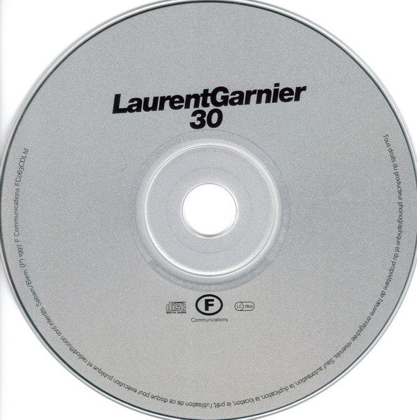 Laurent Garnier : 30 (CD, Album, Ltd)
