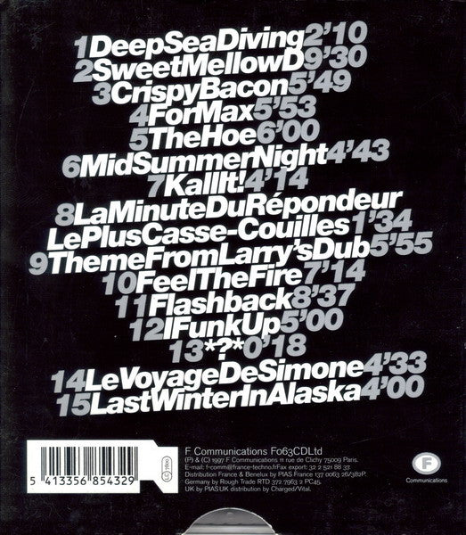 Laurent Garnier : 30 (CD, Album, Ltd)