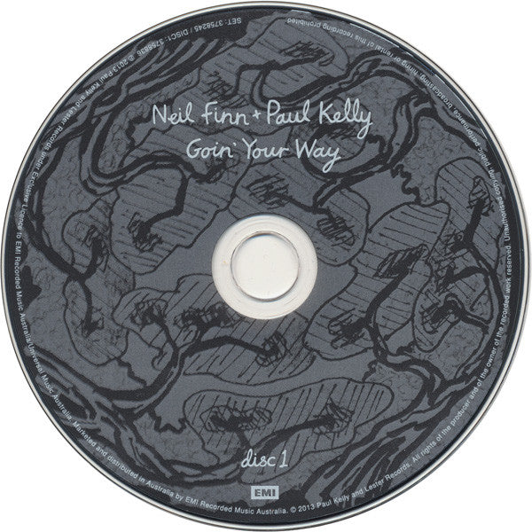 Neil Finn + Paul Kelly (2) : Goin' Your Way (2xCD, Album)