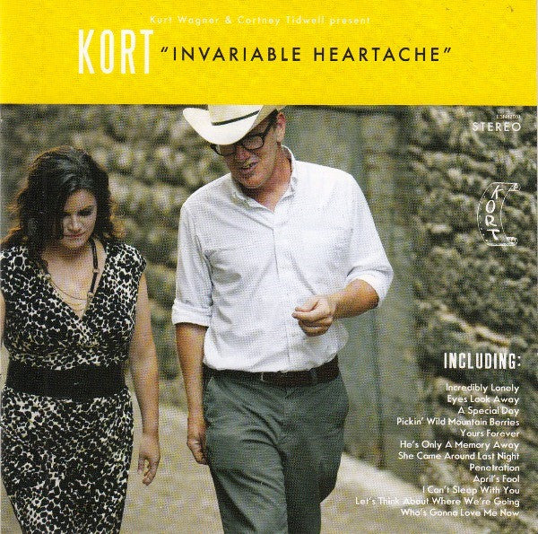 Kurt Wagner & Cortney Tidwell Present Kort / Various : Invariable Heartache / The Originals - The Songs That Inspired Kurt Wagner & Cortney Tidwell Present KORT: Invariable Heartache (CD, Album + CD, Comp, Ltd, Promo)