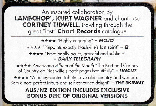Kurt Wagner & Cortney Tidwell Present Kort / Various : Invariable Heartache / The Originals - The Songs That Inspired Kurt Wagner & Cortney Tidwell Present KORT: Invariable Heartache (CD, Album + CD, Comp, Ltd, Promo)