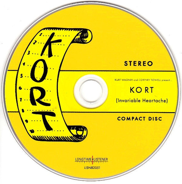 Kurt Wagner & Cortney Tidwell Present Kort / Various : Invariable Heartache / The Originals - The Songs That Inspired Kurt Wagner & Cortney Tidwell Present KORT: Invariable Heartache (CD, Album + CD, Comp, Ltd, Promo)