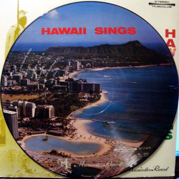 Various : Hawaii Sings (LP, Pic)