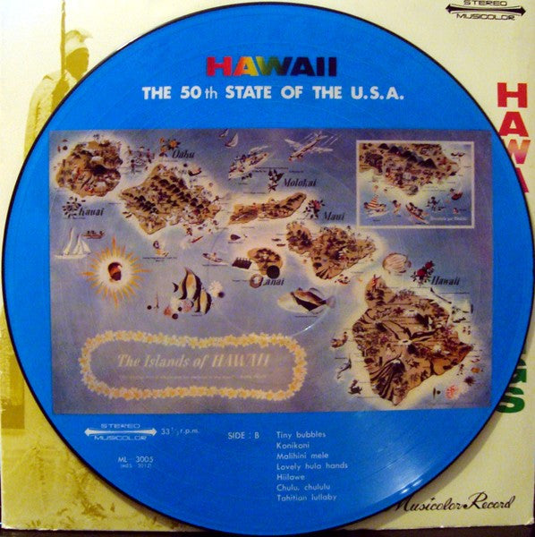 Various : Hawaii Sings (LP, Pic)