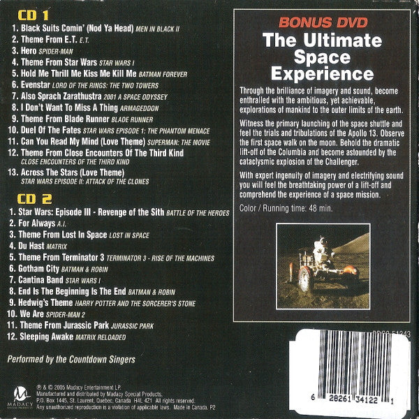 The Countdown Singers : Sci-Fi Movie Hits (2xCD, Album + DVD-V)