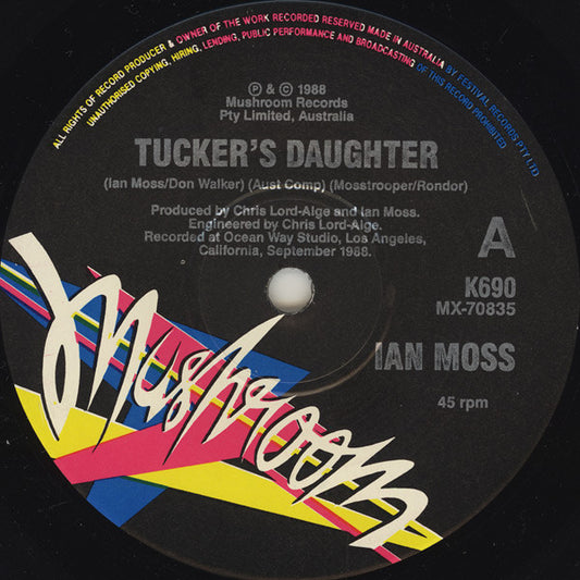 Ian Moss : Tucker's Daughter (7", Single)