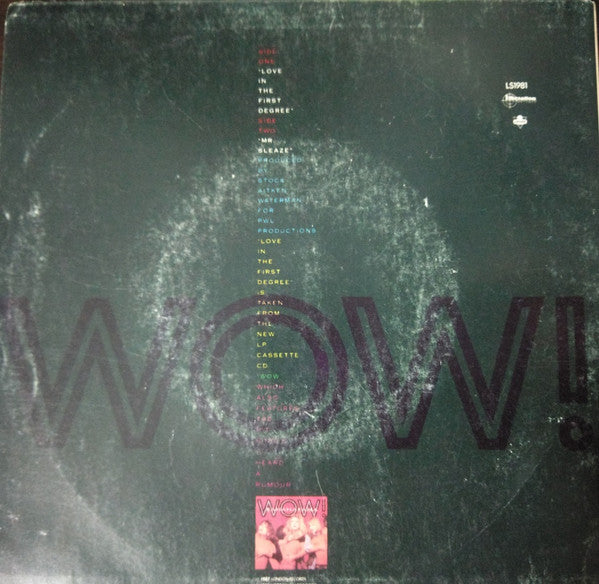 Bananarama : Love In The First Degree (7", Single)