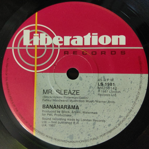Bananarama : Love In The First Degree (7", Single)