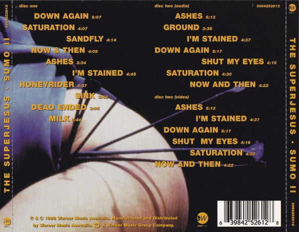 The Superjesus : Sumo II (CD, Album + CD-ROM, Comp, Ltd)