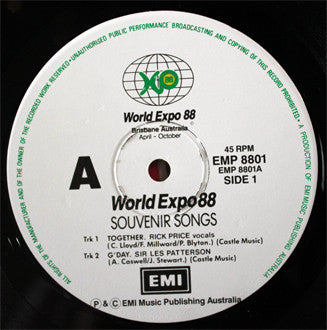 Various : World Expo 88 The Songs (12")