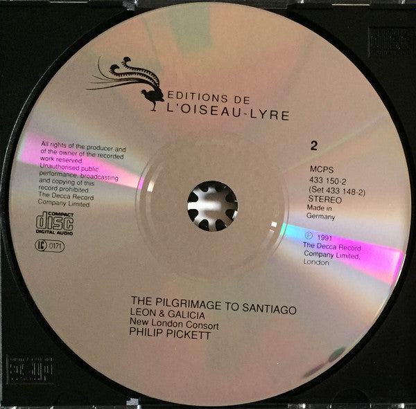 New London Consort, Philip Pickett : The Pilgrimage To Santiago (2xCD, Album)