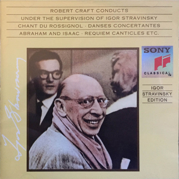 Igor Stravinsky : Edition: Chant Du Rossignol · Danses Concertantes · Abraham And Isaac · Requiem Canticles Etc. - Vol. XII (CD, Comp)