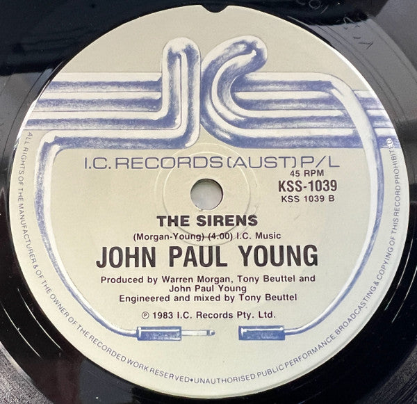 John Paul Young : Soldier Of Fortune (7", Single)