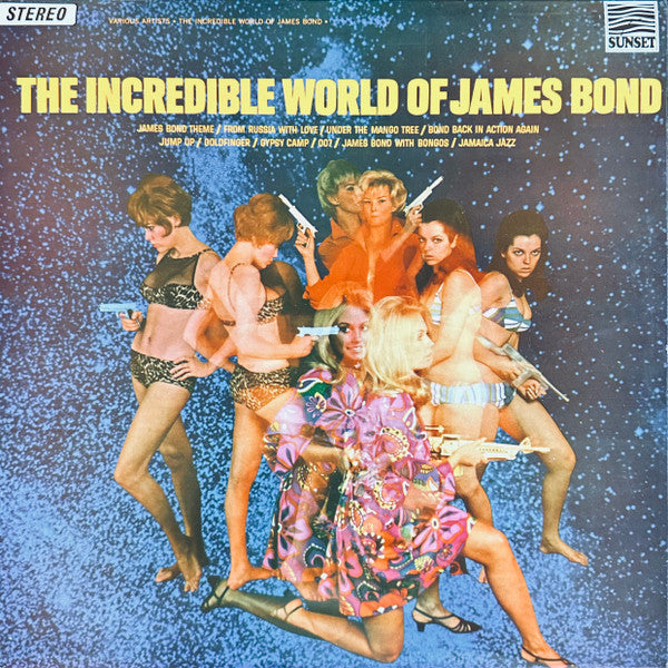 Various : The Incredible World Of James Bond (LP, Album, RE)