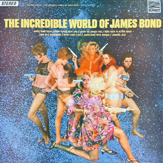 Various : The Incredible World Of James Bond (LP, Album, RE)