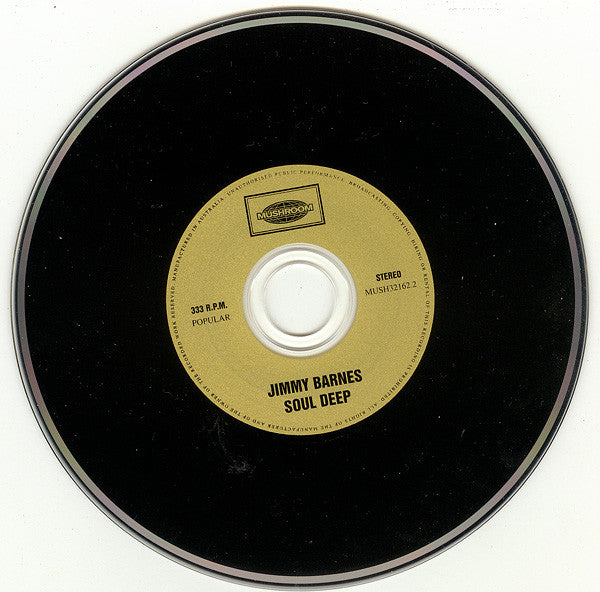 Jimmy Barnes : Soul Deep (CD, Album, RE)