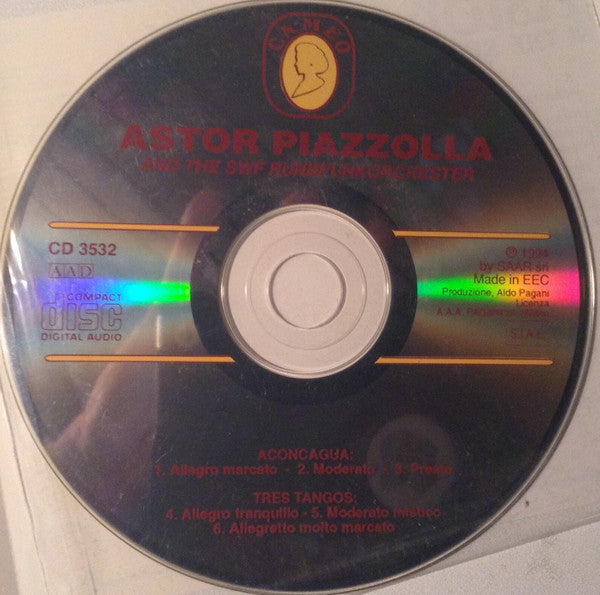 Astor Piazzolla & The SWF Rundfunkorchester* : Astor Piazzolla & The SWF Rundfunkorchester (CD, Album)
