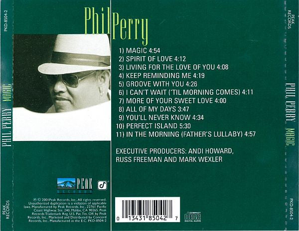 Phil Perry (2) : Magic (CD, Album)