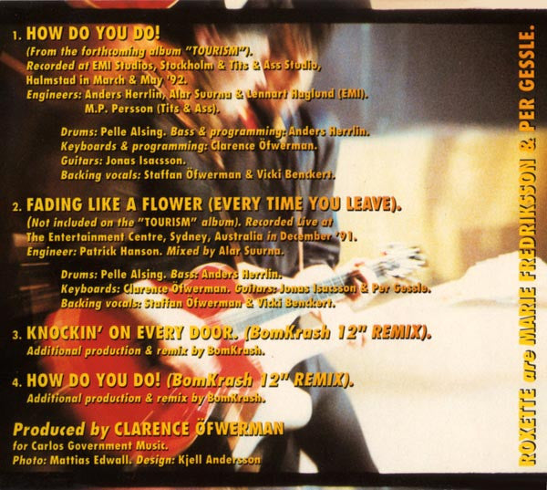 Roxette : How Do You Do! (BomKrash Remix) (CD, Maxi)