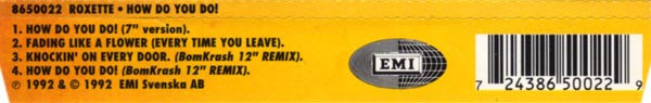 Roxette : How Do You Do! (BomKrash Remix) (CD, Maxi)