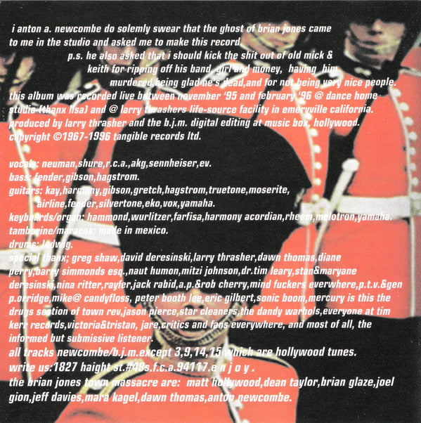 The Brian Jonestown Massacre : Take It From The Man! (CD, Album)