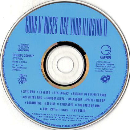 Guns N' Roses : Use Your Illusion II (CD, Album)