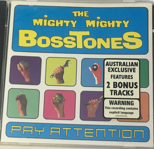 The Mighty Mighty BossToneS : Pay Attention (CD, Album)
