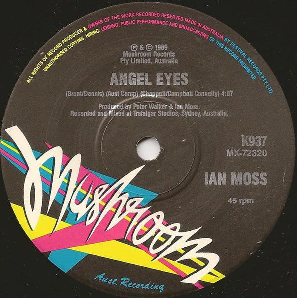 Ian Moss : Out Of The Fire (7", Single, Ltd)