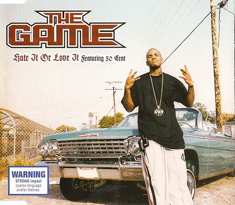 The Game (2) Featuring 50 Cent : Hate It Or Love It (CD, Maxi, Enh)
