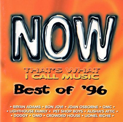 Various : Now That's What I Call Music (Best Of '96) (CD, Comp)