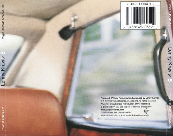 Lenny Kravitz : 5 (CD, Album)