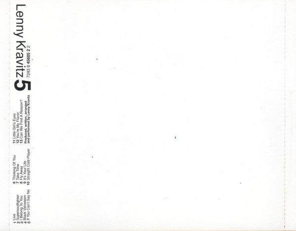 Lenny Kravitz : 5 (CD, Album)