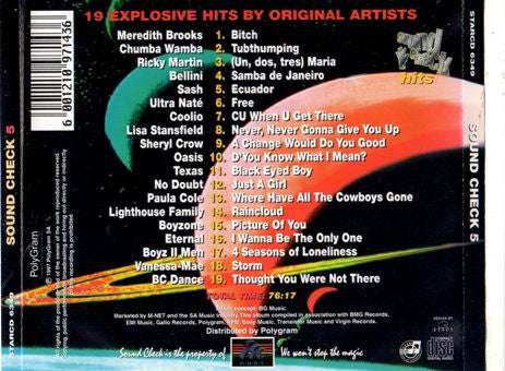 Various : Sound Check 5 (CD, Comp)