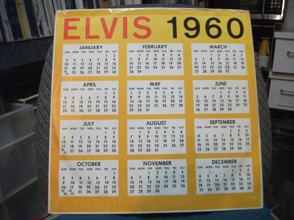 Elvis Presley : A Date With Elvis (LP, Comp, Mono, Gat)