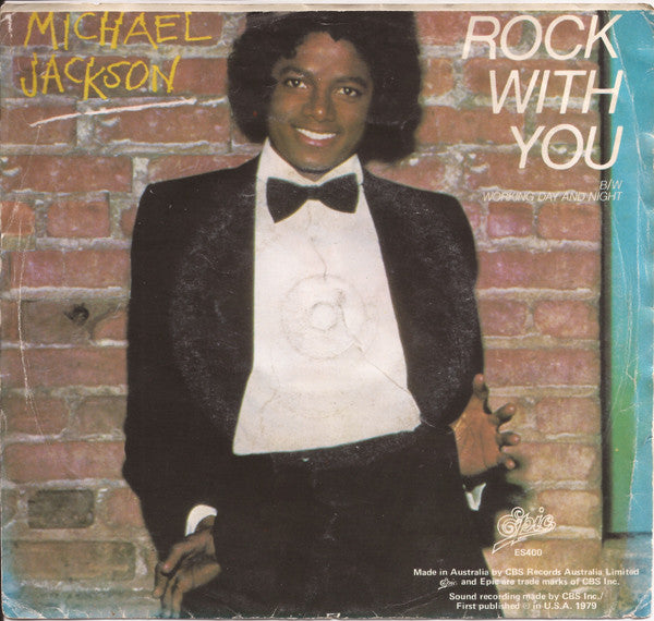 Michael Jackson : Rock With You (7", Single)