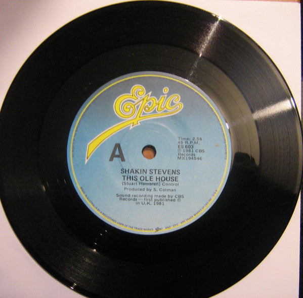 Shakin' Stevens : This Ole House (7")