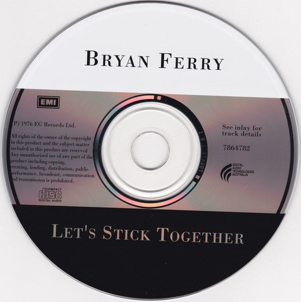 Bryan Ferry : Let's Stick Together (CD, Album, RE)