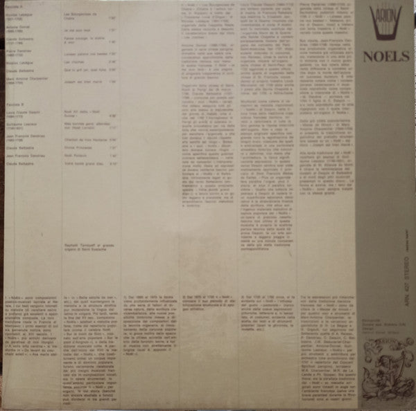 Raphael Tambyeff : Musiche Natalizie Per Organo (LP)