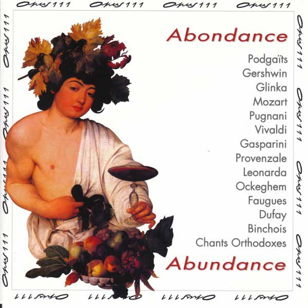 Various : Abondance • Abundance (CD, Comp)