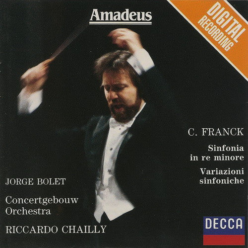 César Franck, Riccardo Chailly, Jorge Bolet, Concertgebouworkest : Sinfonia In Re Minore - Variazioni Sinfoniche (CD, Album, RE)
