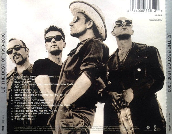 U2 : The Best Of 1990-2000 (CD, Comp)