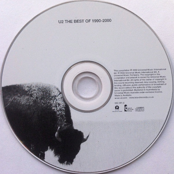 U2 : The Best Of 1990-2000 (CD, Comp)