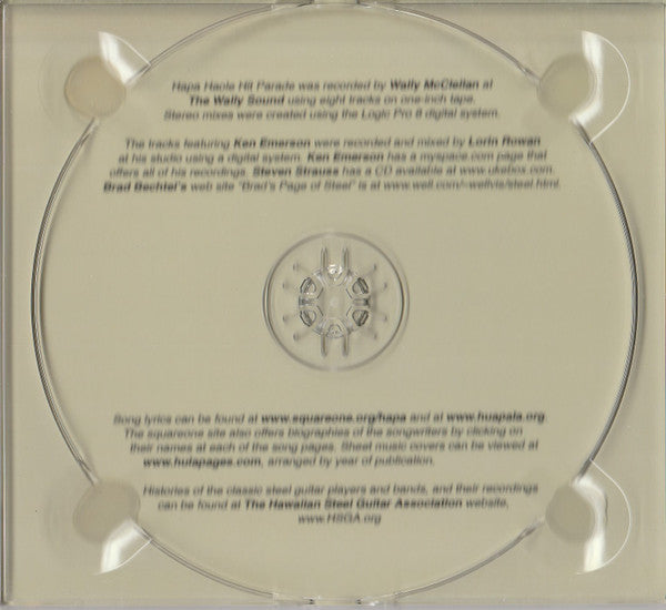 Hot Steel & Cool Ukulele : Hapa Haole Hit Parade (CD, Album)