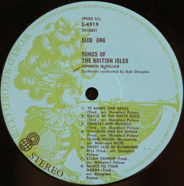Kenneth McKellar : Songs Of The British Isles (LP, Album, Club)