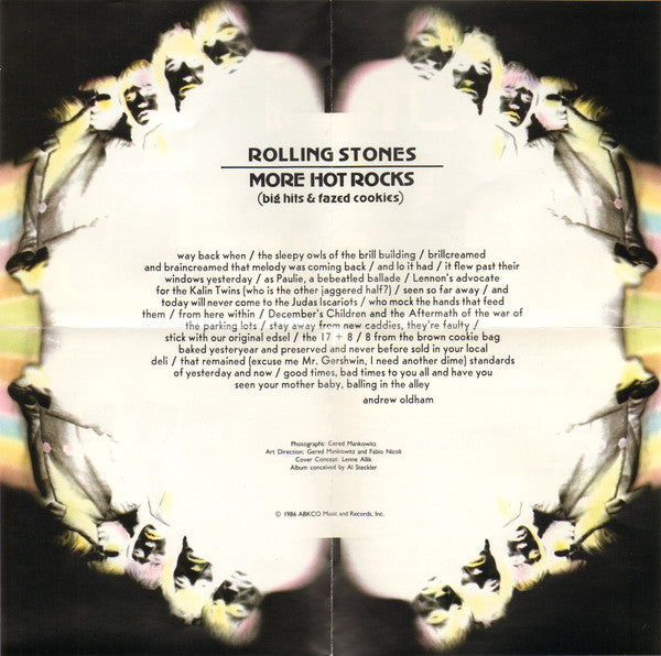 The Rolling Stones : More Hot Rocks (Big Hits & Fazed Cookies) (2xCD, Comp, RE, RM)