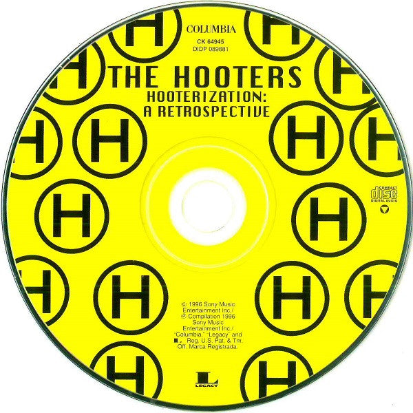 The Hooters : Hooterization: A Retrospective (CD, Album, Comp, RE)