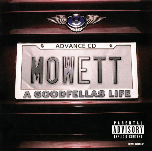 Mowett : A Goodfellas Life (CD, Advance, Album, Promo)