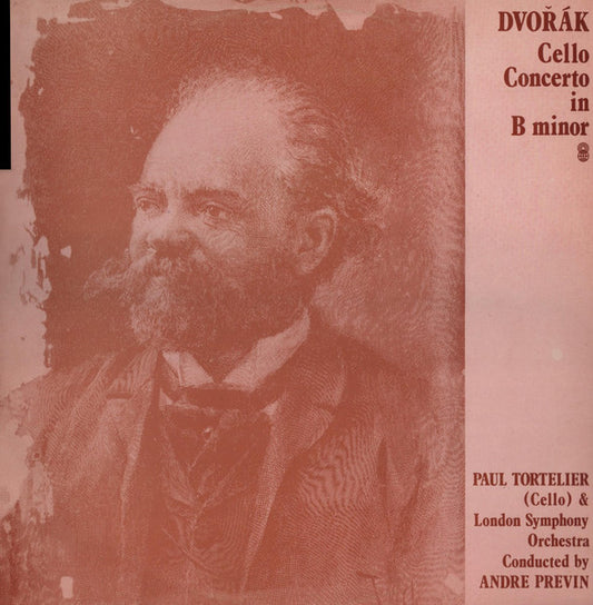 Dvořák* - Paul Tortelier, London Symphony Orchestra, André Previn : Cello Concerto In B Minor  / Rondo In G Minor (LP, Album, Club)