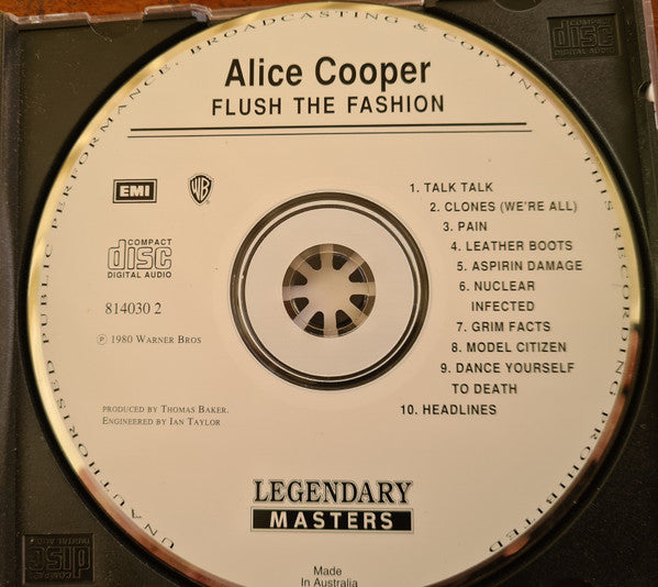 Alice Cooper (2) : Flush The Fashion (CD, Album)